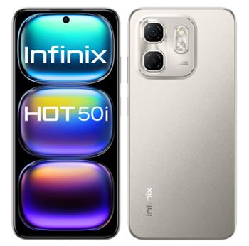 Infinix Hot 50i 4+128 gsm tel. Titanium Grey