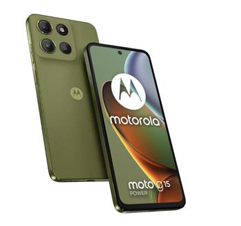 Motorola Moto G15 Power 8+256GB DS GSM tel. Iguana Green (Vegan Leather)